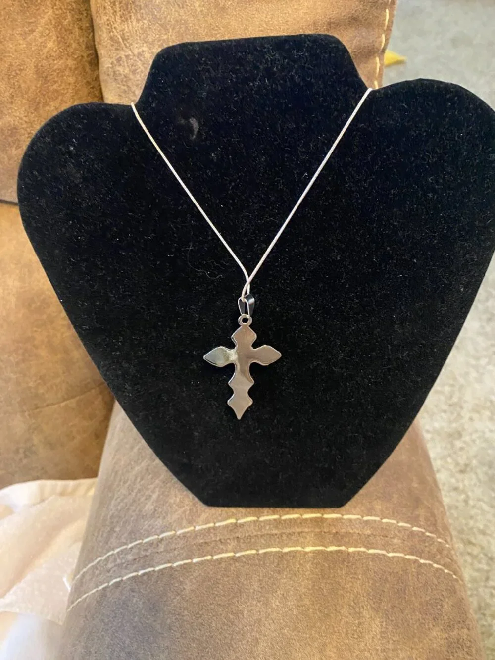 Sterling Silver Cross Necklace